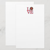 Papeterie United States Marine Corps Love (Devant / Derrière)