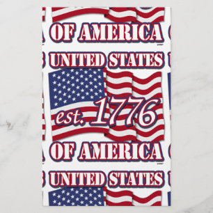 Papeterie United States Of America est 1776
