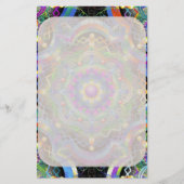 Papeterie Univers Mandala Couleurs Psychédéliques (Devant)