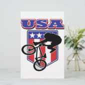 Papeterie USA BMX Biker (Debout devant)