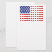 Papeterie USA Dachshund (Devant / Derrière)