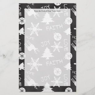 Papeterie Vacances de motif d'amusement de Noël de tableau