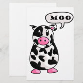 Papeterie vache (Devant / Derrière)