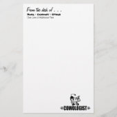 Papeterie Vache Customisée (Devant)