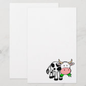Papeterie Vache du Holstein (Devant / Derrière)