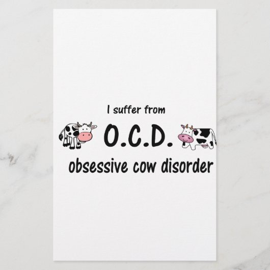 Papeterie Vache OCD (Devant)