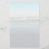 Papeterie Vagues roulantes dans du papier d'écriture monogra (Dos)