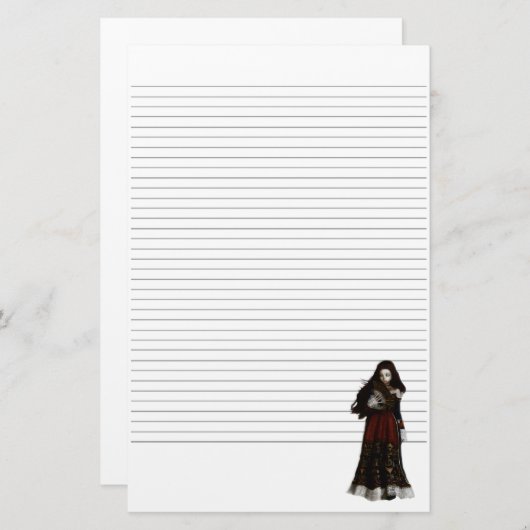 Papeterie Vampire Beauty Linked (Devant / Derrière)