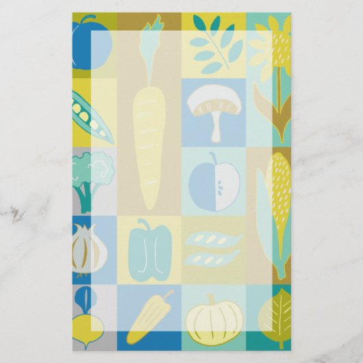 Papeterie Veggie Blocks II (Devant)