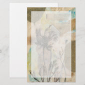 Papeterie Vellum Floral II (Devant / Derrière)