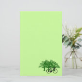 Papeterie vélo (Debout devant)