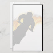 Papeterie Vélo Off Road Dirt avec flammes (Devant / Derrière)