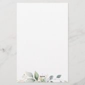 Papeterie Verdure Devine La Fête des mariées Robe Jeu (Dos)