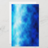 Papeterie Verre bleu (Devant / Derrière)