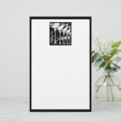 Papeterie Verres Champagne (Debout devant)