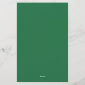 Papeterie Vert (Dos)