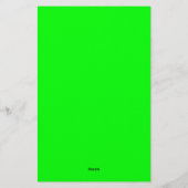 Papeterie Vert vif (Dos)
