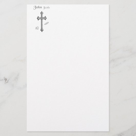 Papeterie Vêtements de John 3:16 (Devant)