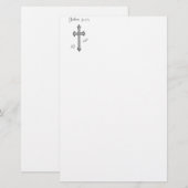 Papeterie Vêtements de John 3:16 (Devant / Derrière)
