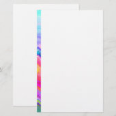 Papeterie Vibrer Glitch Rainbow (Devant / Derrière)