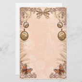 Papeterie victorienne de trésor (Devant / Derrière)