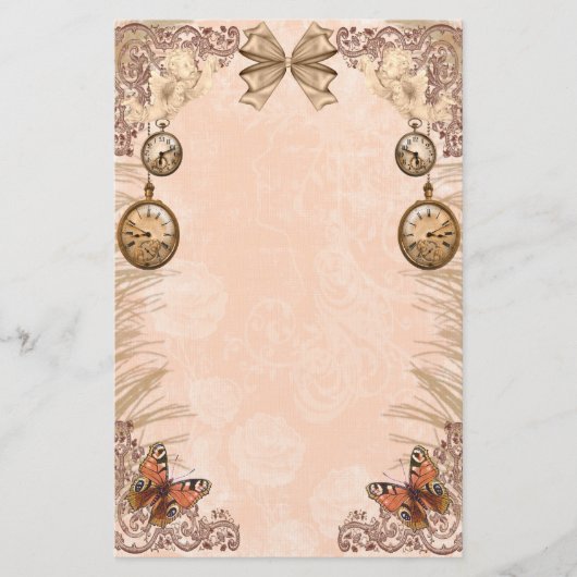 Papeterie victorienne de trésor (Devant)