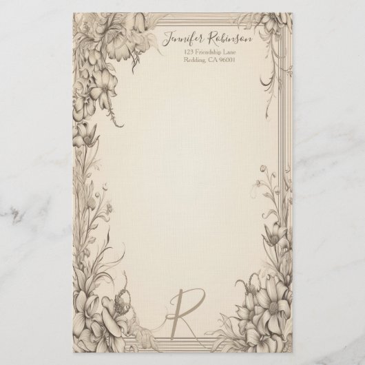 Papeterie Victorienne vintage (Devant)