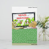 Papeterie Vidéo de la télévision de vache Drôle dessin animé (Debout devant)