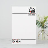 Papeterie Vie comme Poker stationnaire (Debout devant)