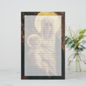 Papeterie Vierge et enfant, 1872 (Debout devant)