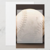 Papeterie Vieux baseball (Devant / Derrière)