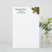 Papeterie Vigne rouge de trompette (Debout devant)