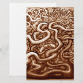 Papeterie Vignes Brown (Devant / Derrière)