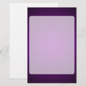 Papeterie Vignette violet-noir gris (Devant / Derrière)