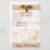 Papeterie VINE DE RÉCOLTE ~ Stable no 2 (Devant / Derrière)