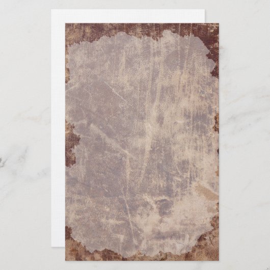 Papeterie vintage ancienne rayée (Devant / Derrière)