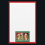 Papeterie Vintage Christmas Cats<br><div class="desc">entièrement personnalisable cliquez sur "customiser" pour voir vos options d'ajout,  de suppression,  de modification de position,  de taille,  de couleur et de style,  de texte et d'images.</div>