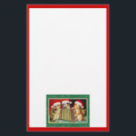 Papeterie Vintage Christmas Cats<br><div class="desc">entièrement personnalisable cliquez sur "customiser" pour voir vos options d'ajout,  de suppression,  de modification de position,  de taille,  de couleur et de style,  de texte et d'images.</div>