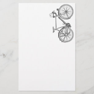 Papeterie vintage de bicyclette