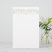 Papeterie vintage de conception florale (Debout devant)