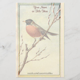 Papeterie vintage de Robin