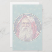 Papeterie vintage du Père Noël (Devant / Derrière)