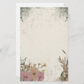 Papeterie Vintage Mariage antique (Devant / Derrière)