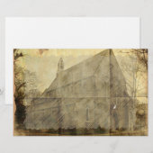 Papeterie Vintage Old House (Devant / Derrière)