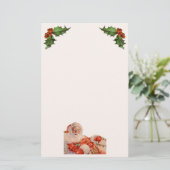 Papeterie Vintage Santas Sleigh Ride (Debout devant)