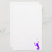 Papeterie Violet violet Tennis (Devant / Derrière)