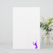 Papeterie Violet violet Tennis (Debout devant)