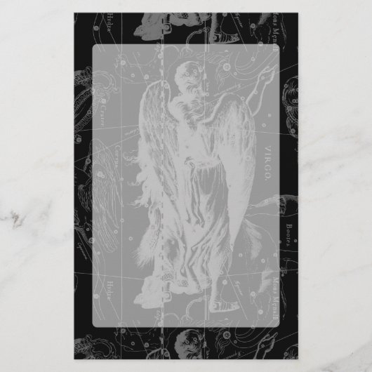 Papeterie Virgo Constellation Hevelius 1690 (Devant)