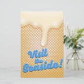 Papeterie Visiter le bord de mer (Debout devant)