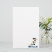 Papeterie Visiteur de tir (Debout devant)